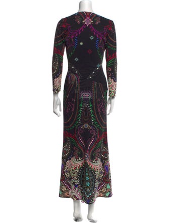 Roberto Cavalli Nylon Long Dress