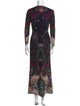 Roberto Cavalli Nylon Long Dress