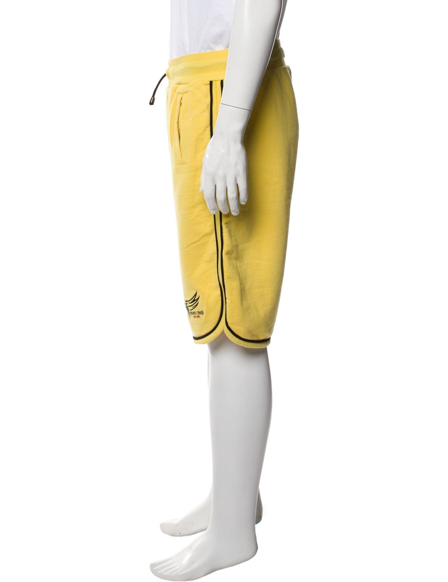 Roberto Cavalli Striped Jogger Shorts