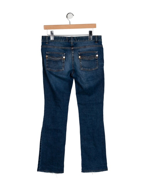 Roberto Cavalli Mid-Rise Straight Leg Jeans