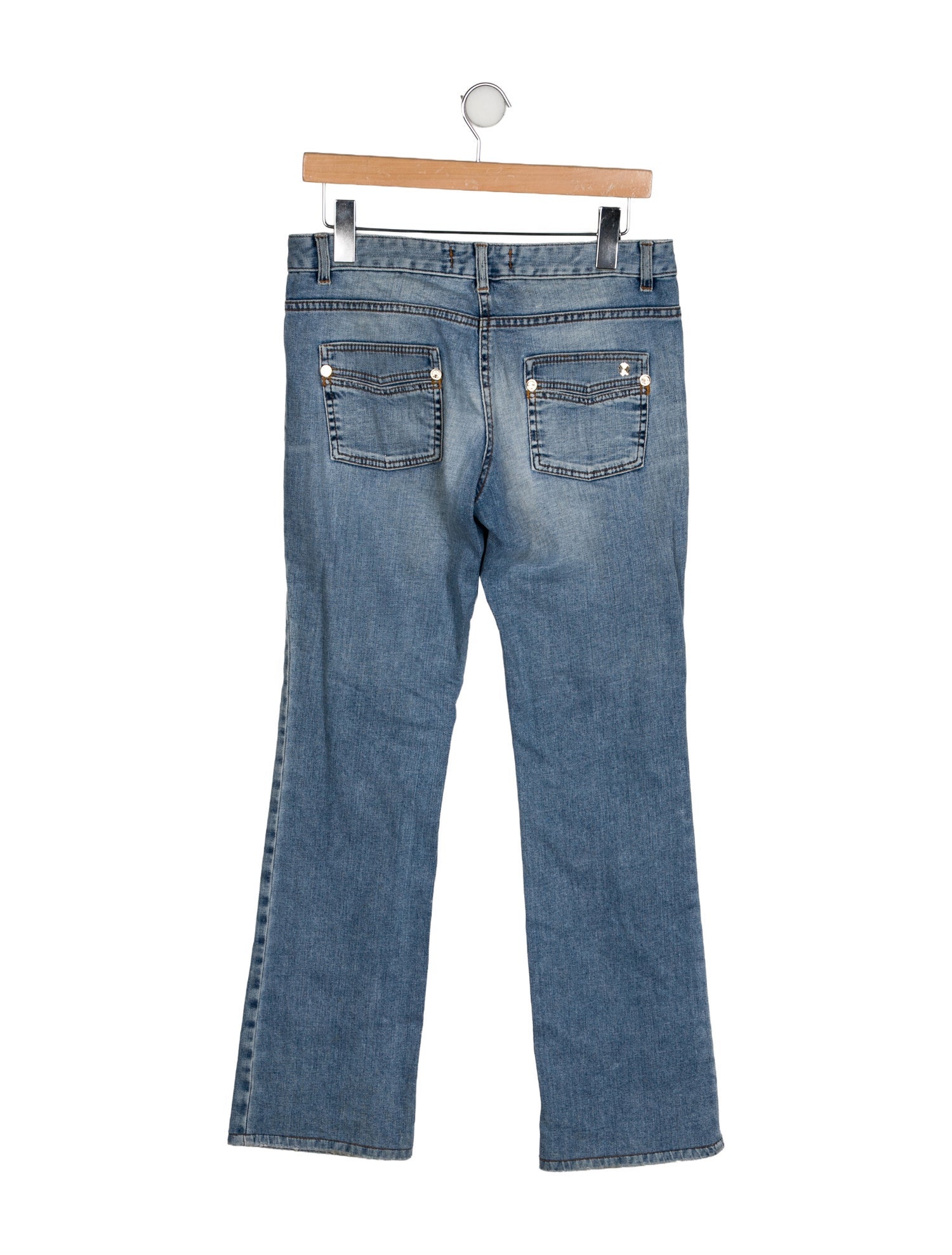 Roberto Cavalli Mid-Rise Wide Leg Jeans