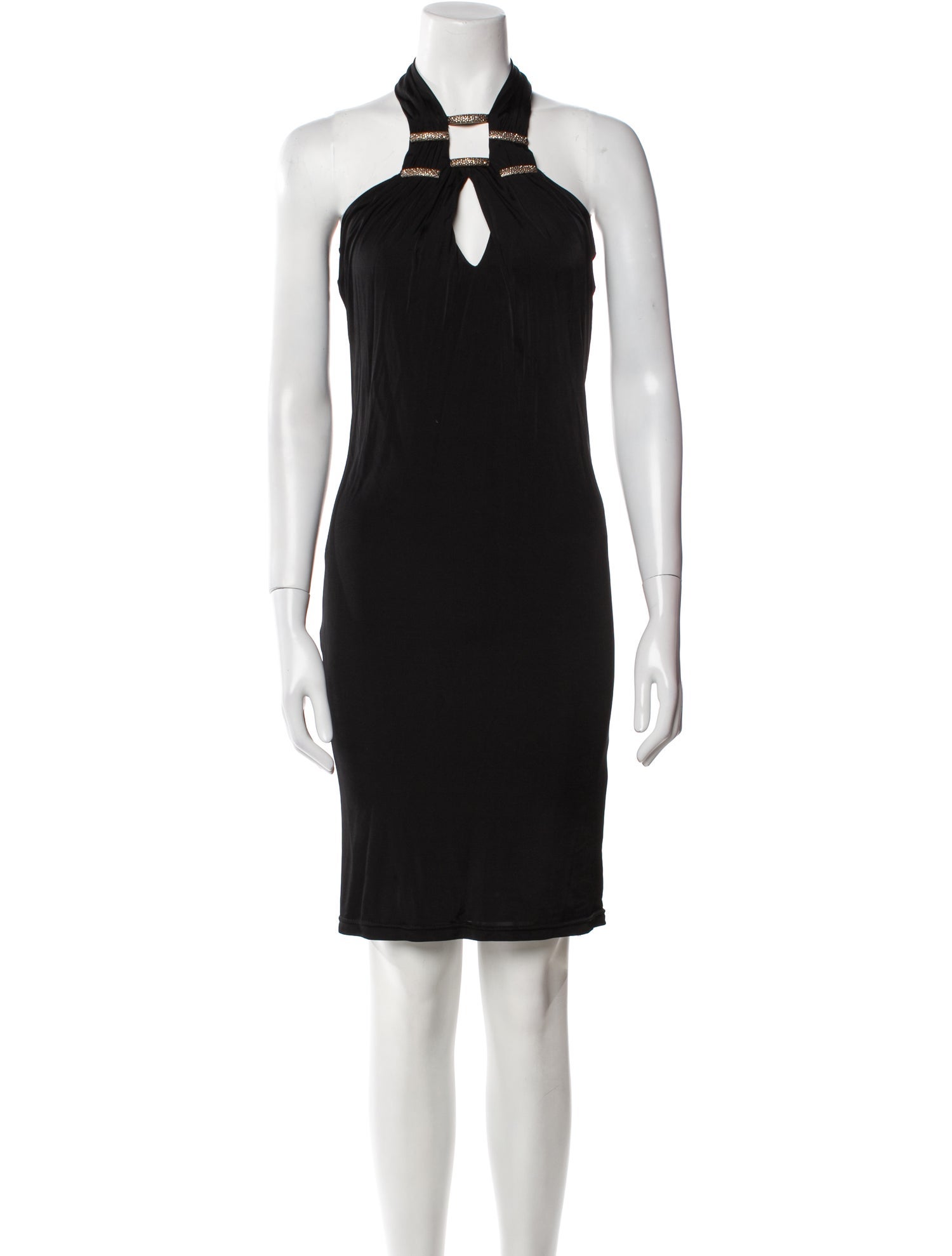 Roberto Cavalli Halterneck Midi Length Dress