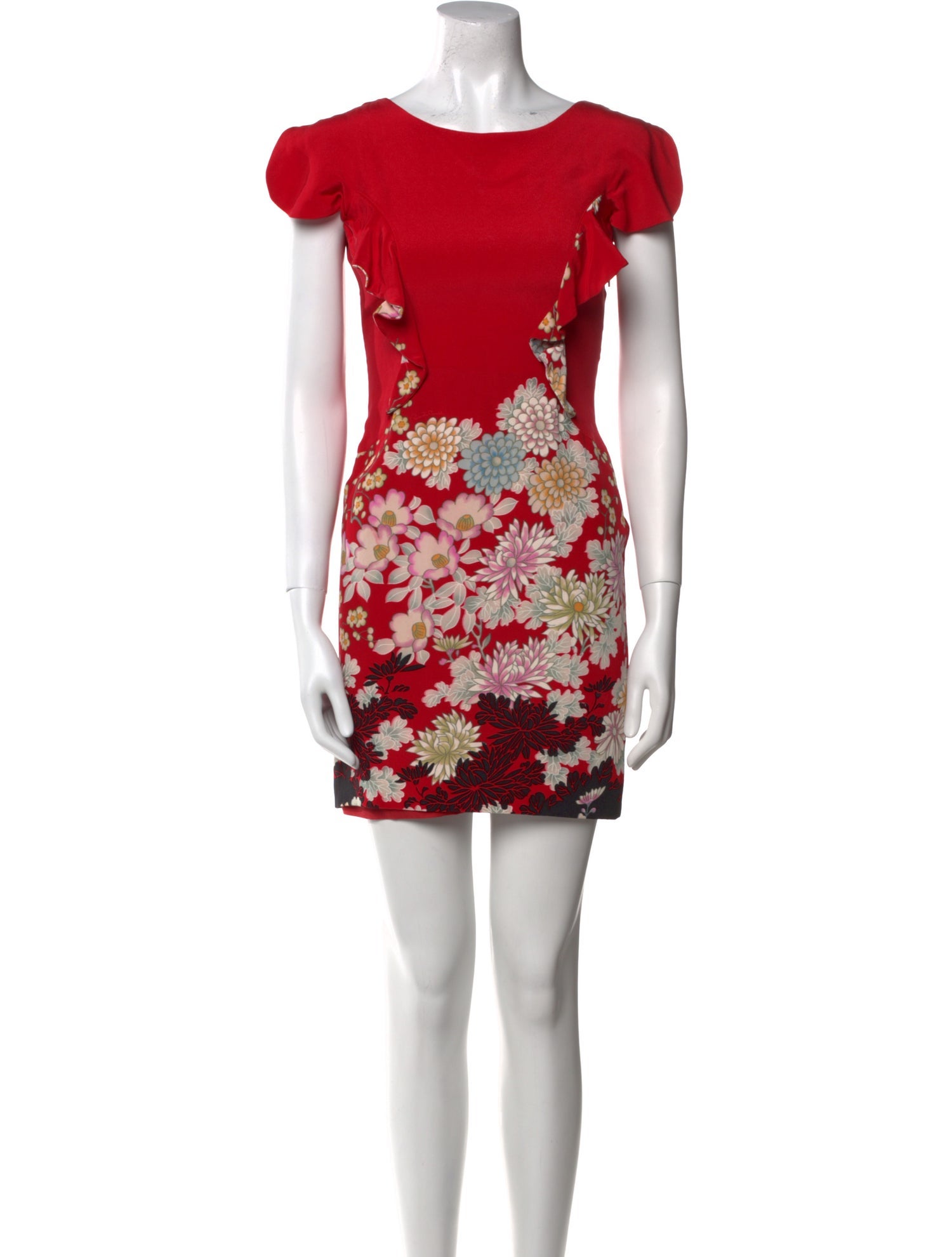 Roberto Cavalli Silk Mini Dress