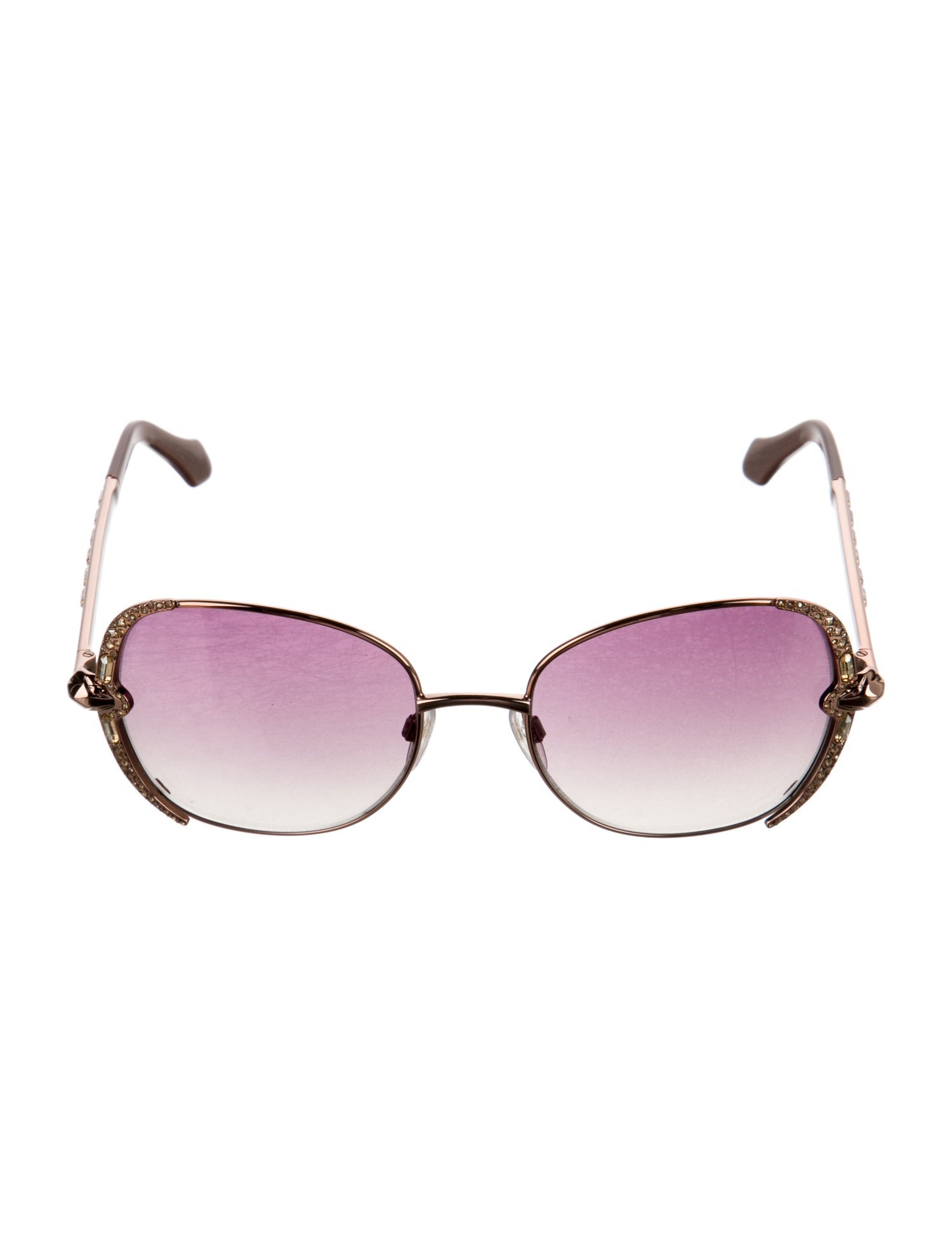 Roberto Cavalli Oversize Gradient Sunglasses