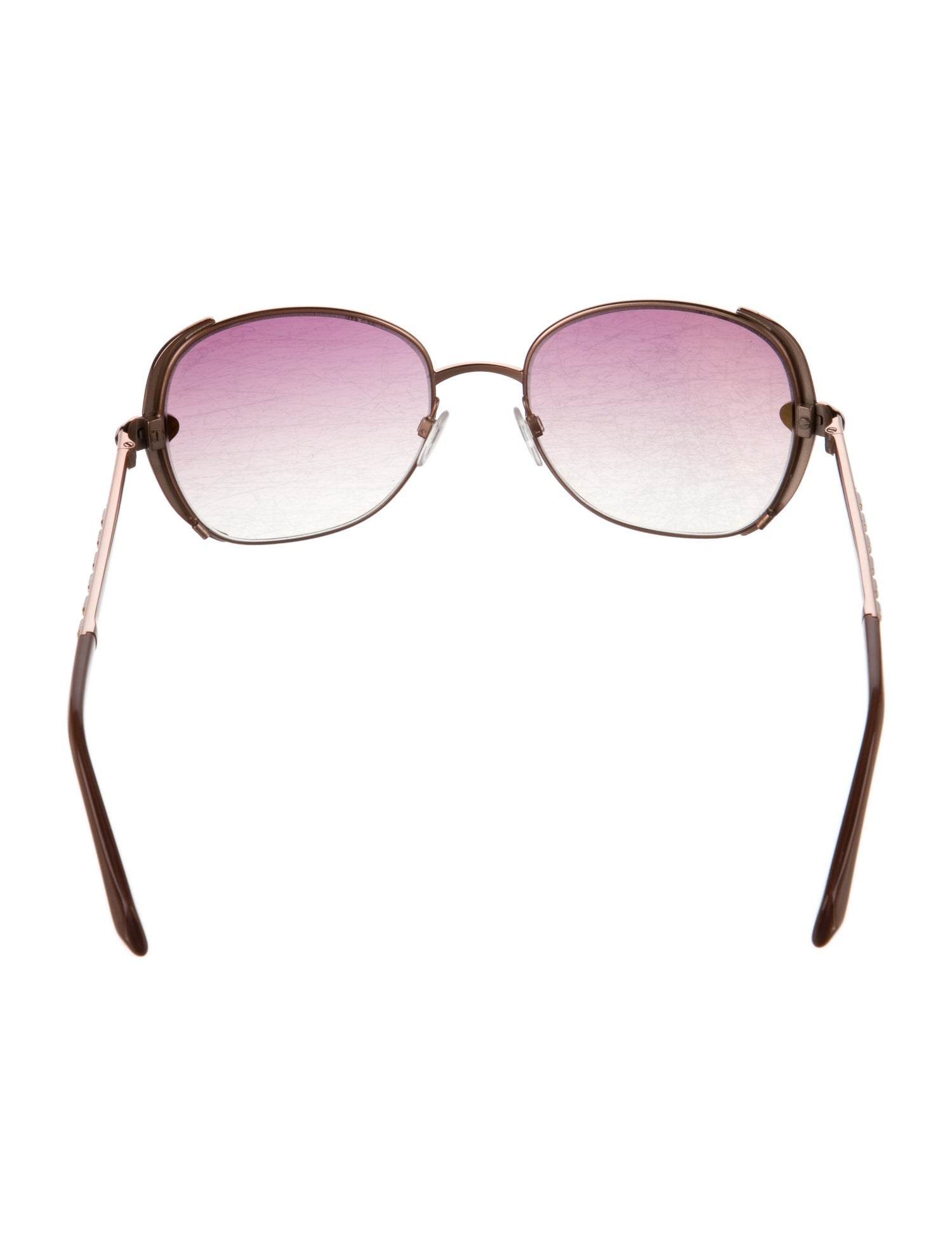 Roberto Cavalli Oversize Gradient Sunglasses