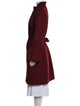 Roberto Cavalli Virgin Wool Trench Coat