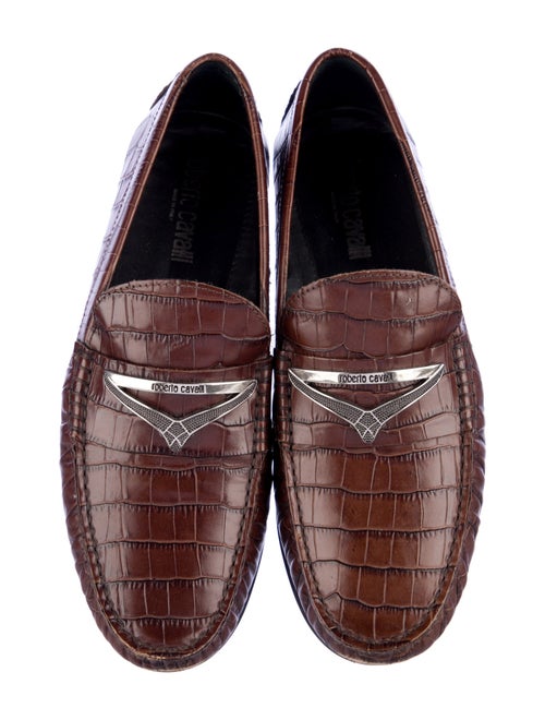 Roberto Cavalli Leather Moccasins