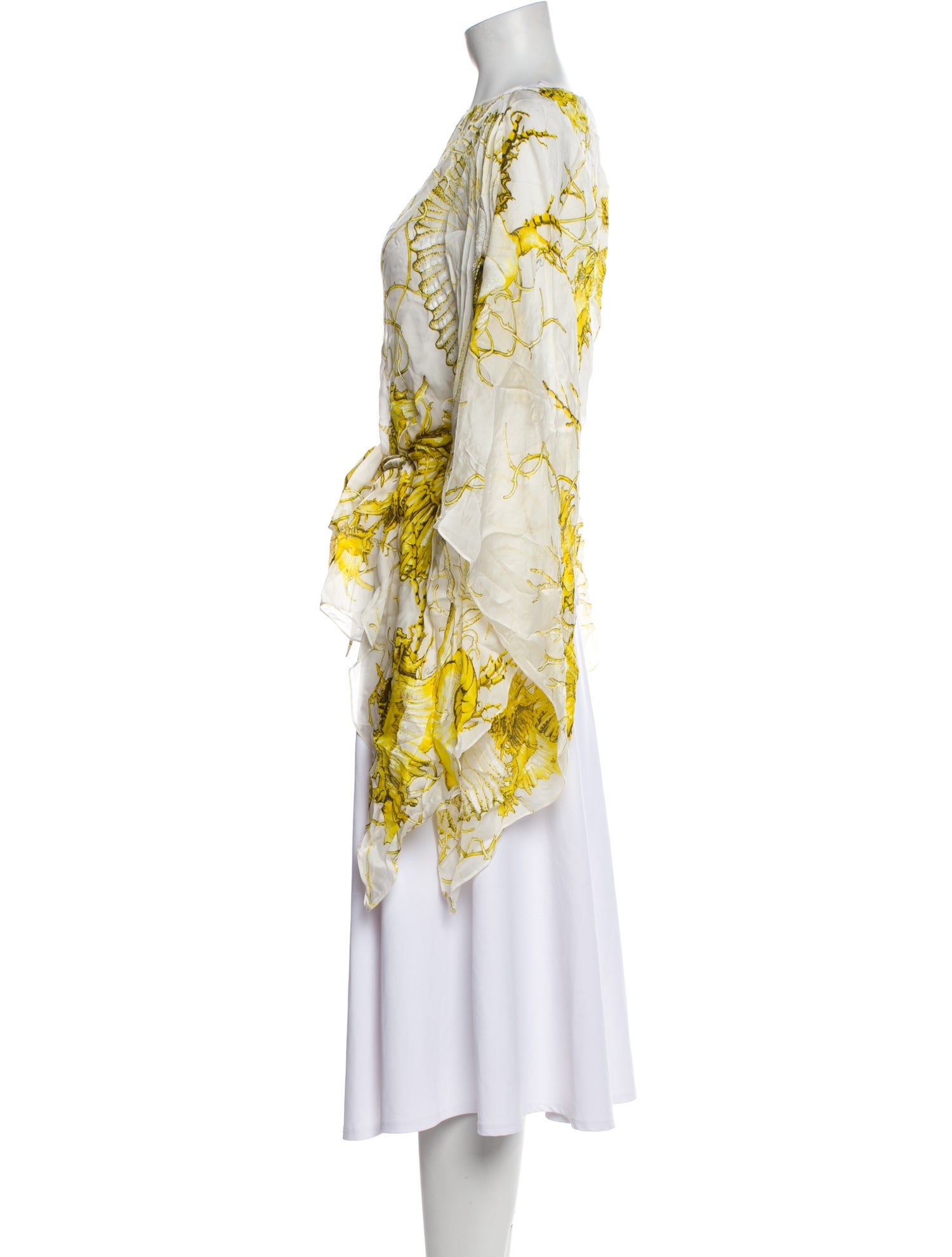 Roberto Cavalli Silk Printed Blouse