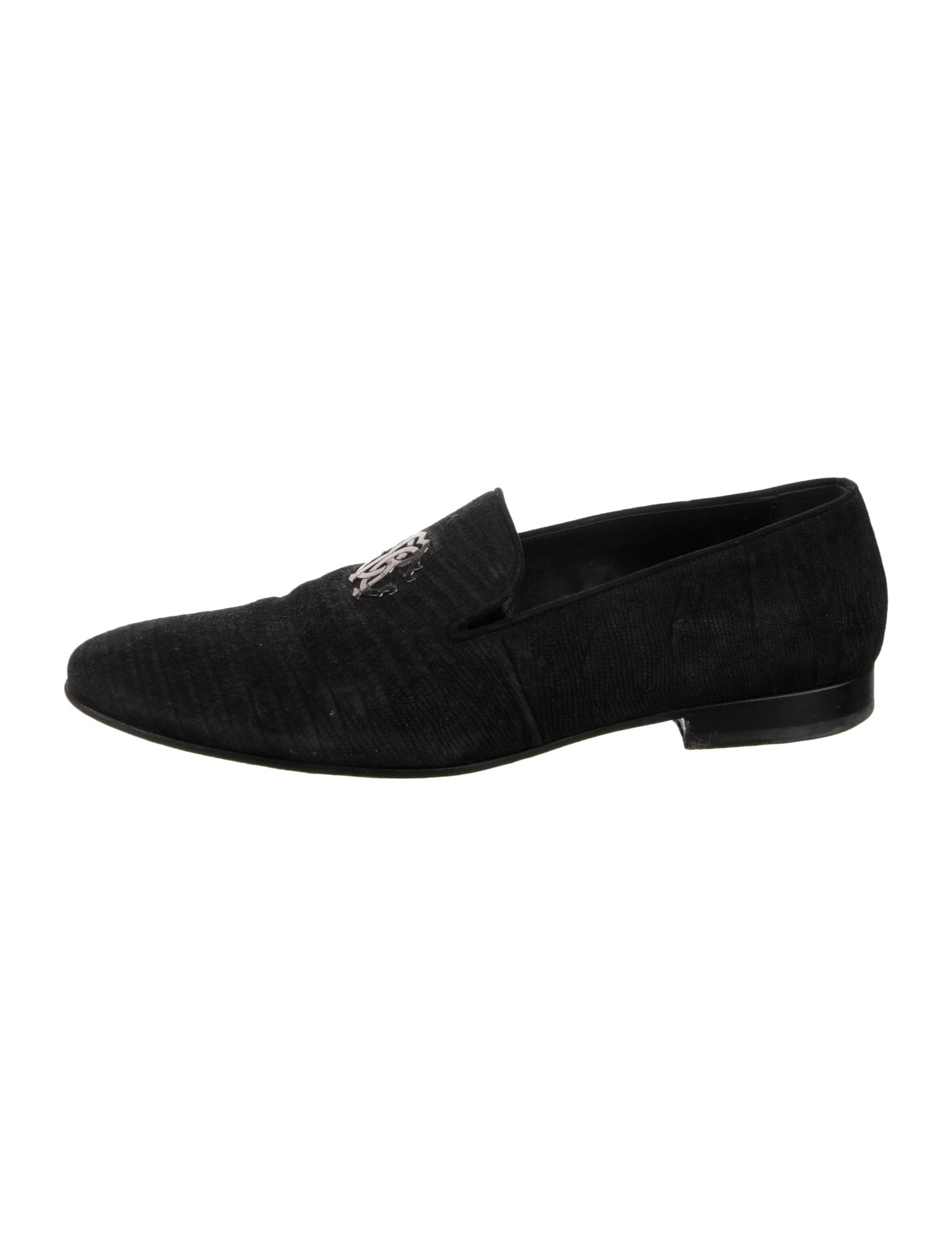 Roberto Cavalli Suede Loafers