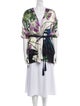 Roberto Cavalli Silk Printed Robe