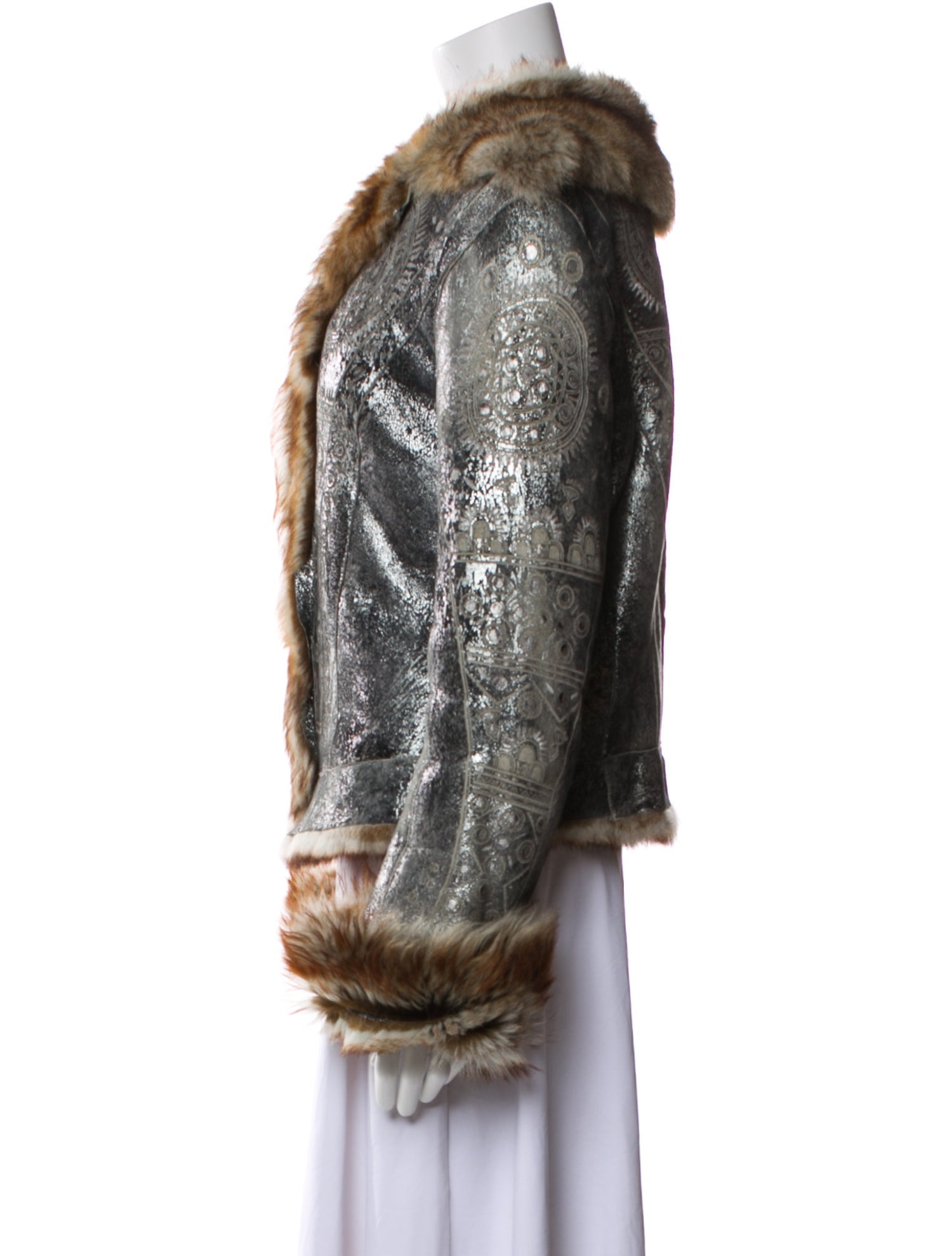 Roberto Cavalli Vintage 2006 Fur Jacket