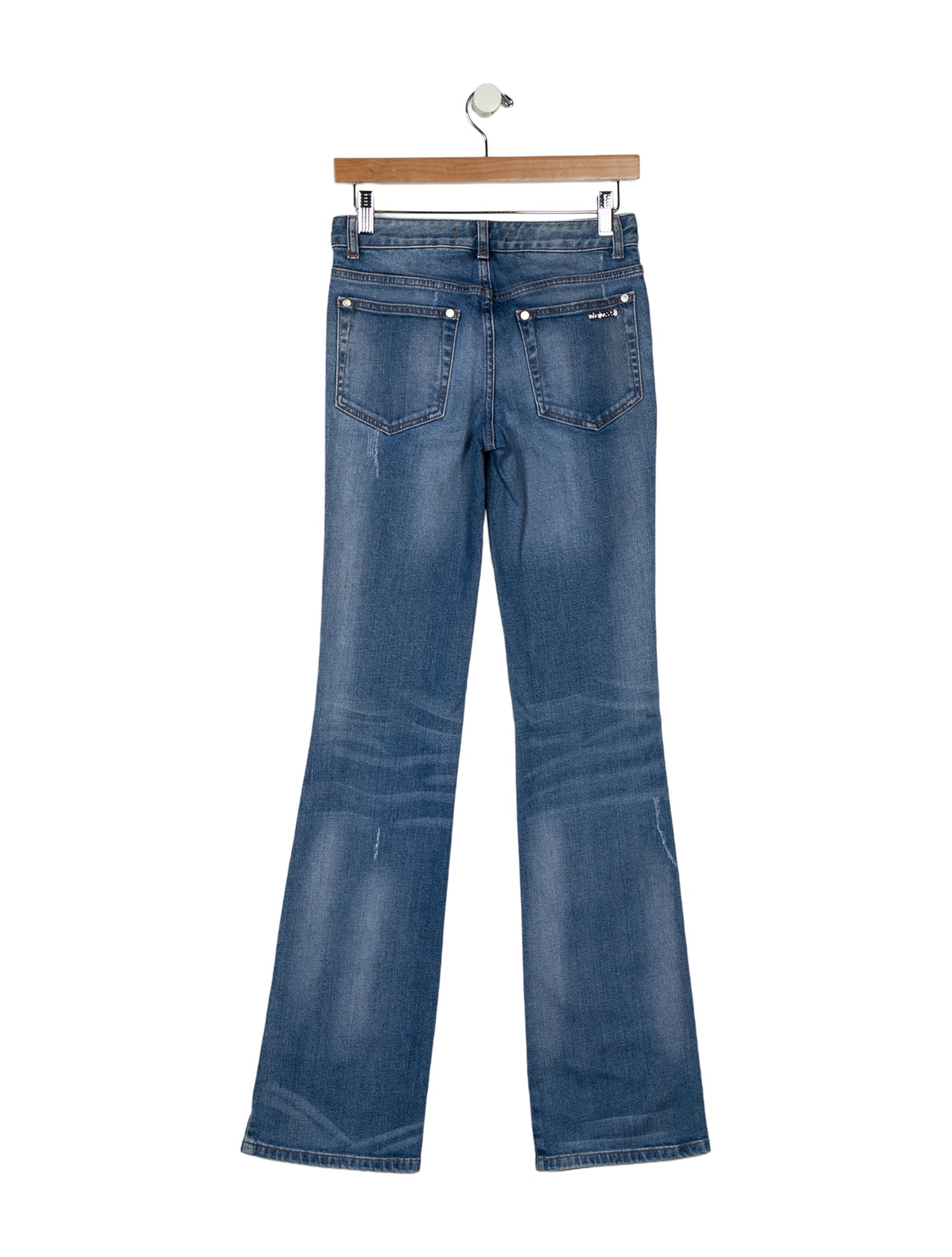 Roberto Cavalli Mid-Rise Straight Leg Jeans