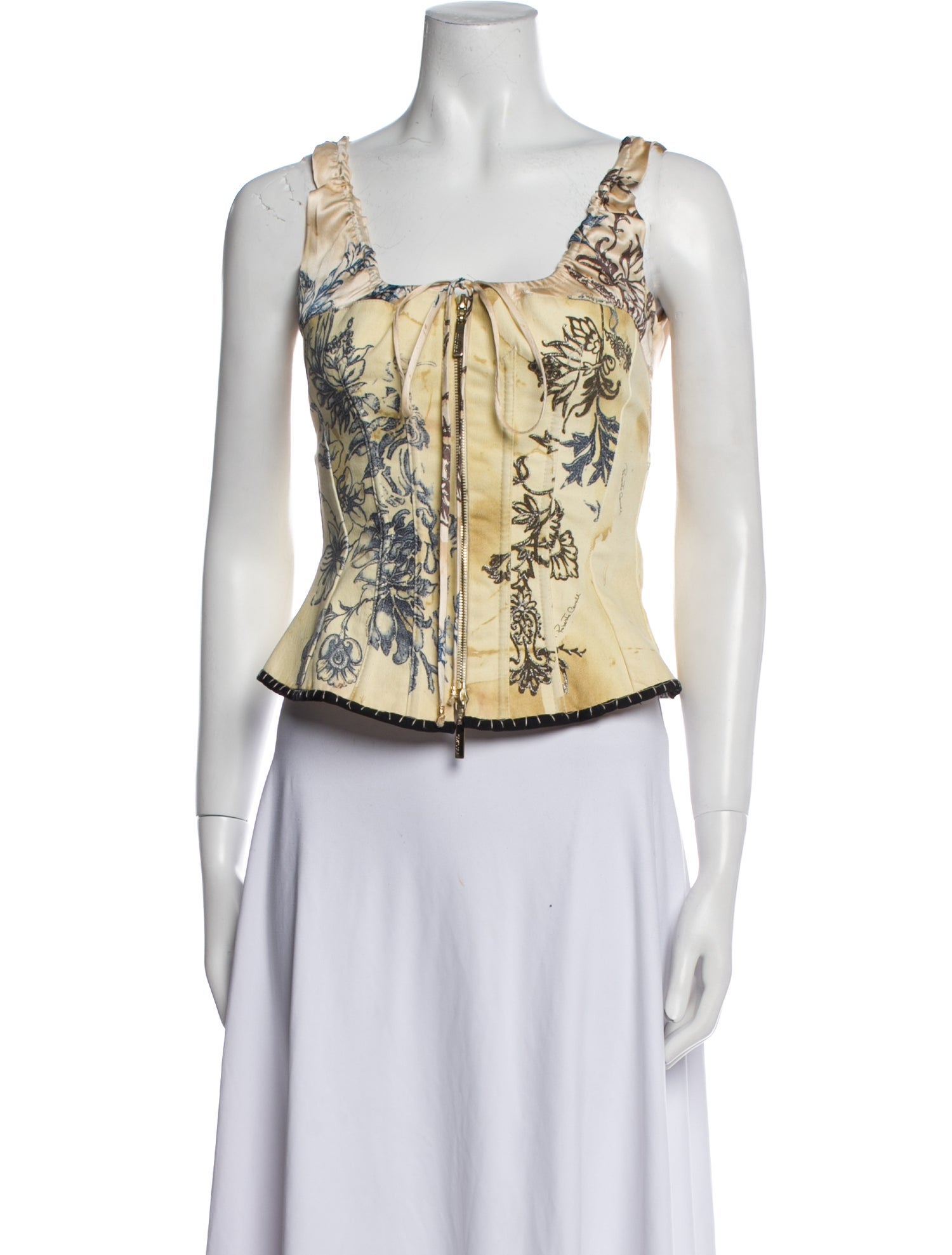 Roberto Cavalli Vintage 2003 Crop Top