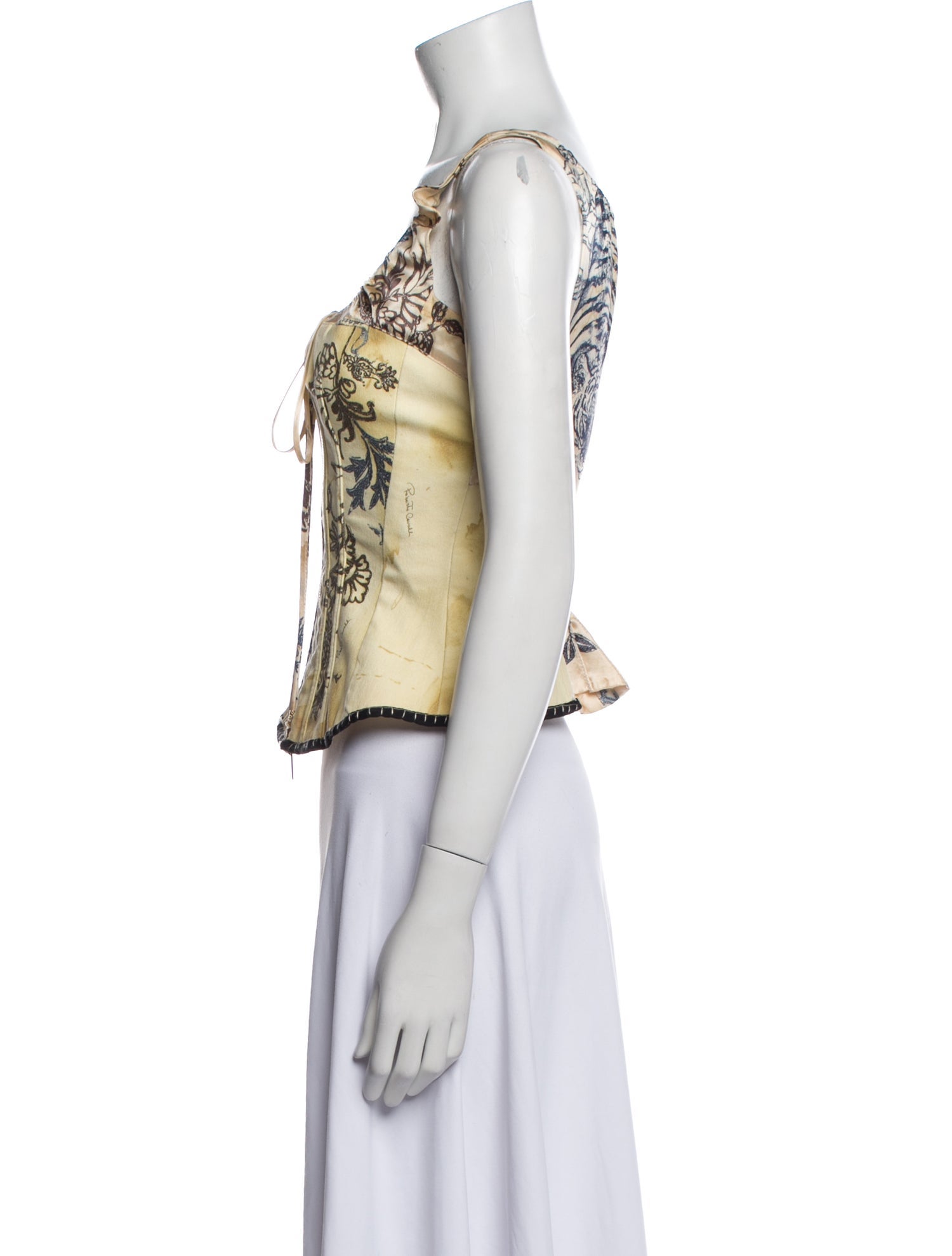 Roberto Cavalli Vintage 2003 Crop Top