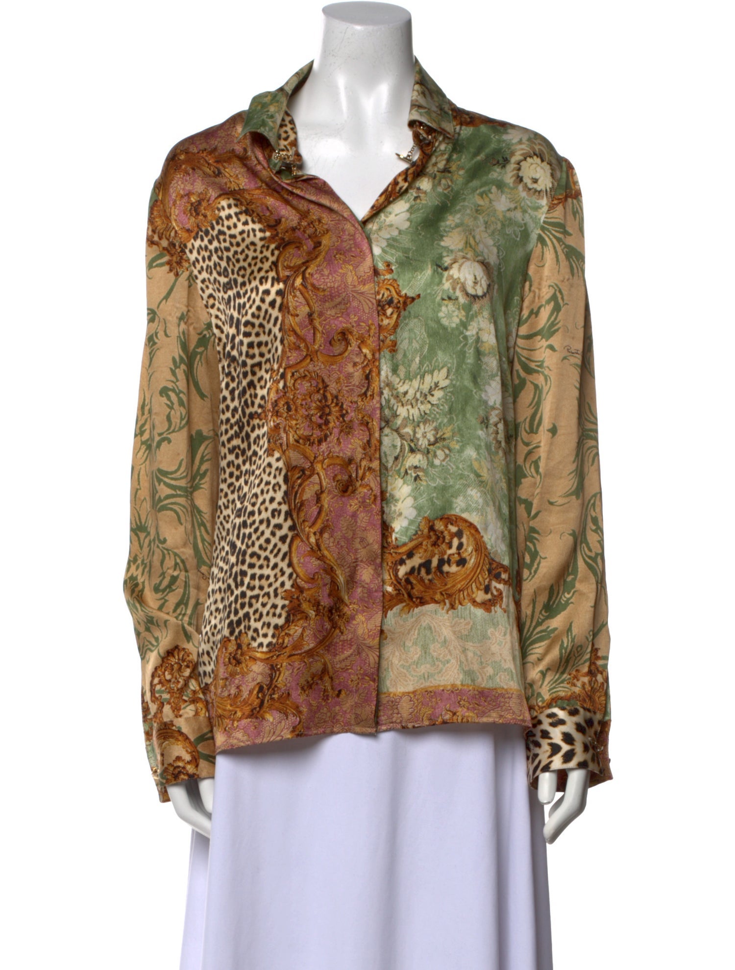 Roberto Cavalli Vintage 2005 Button-Up Top