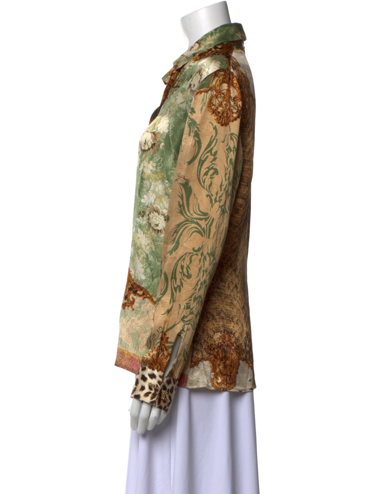 Roberto Cavalli Vintage 2005 Button-Up Top