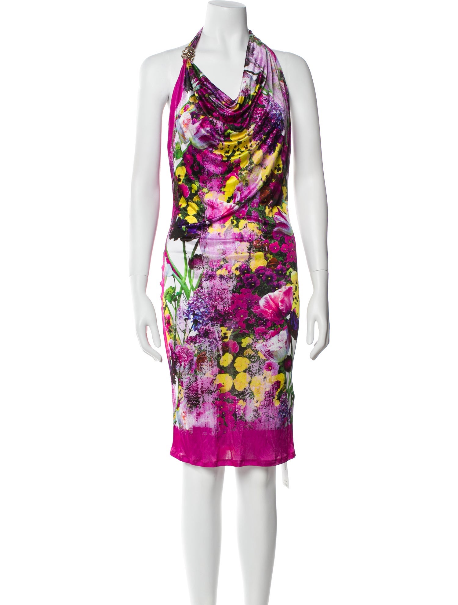 Roberto Cavalli Printed Mini Dress