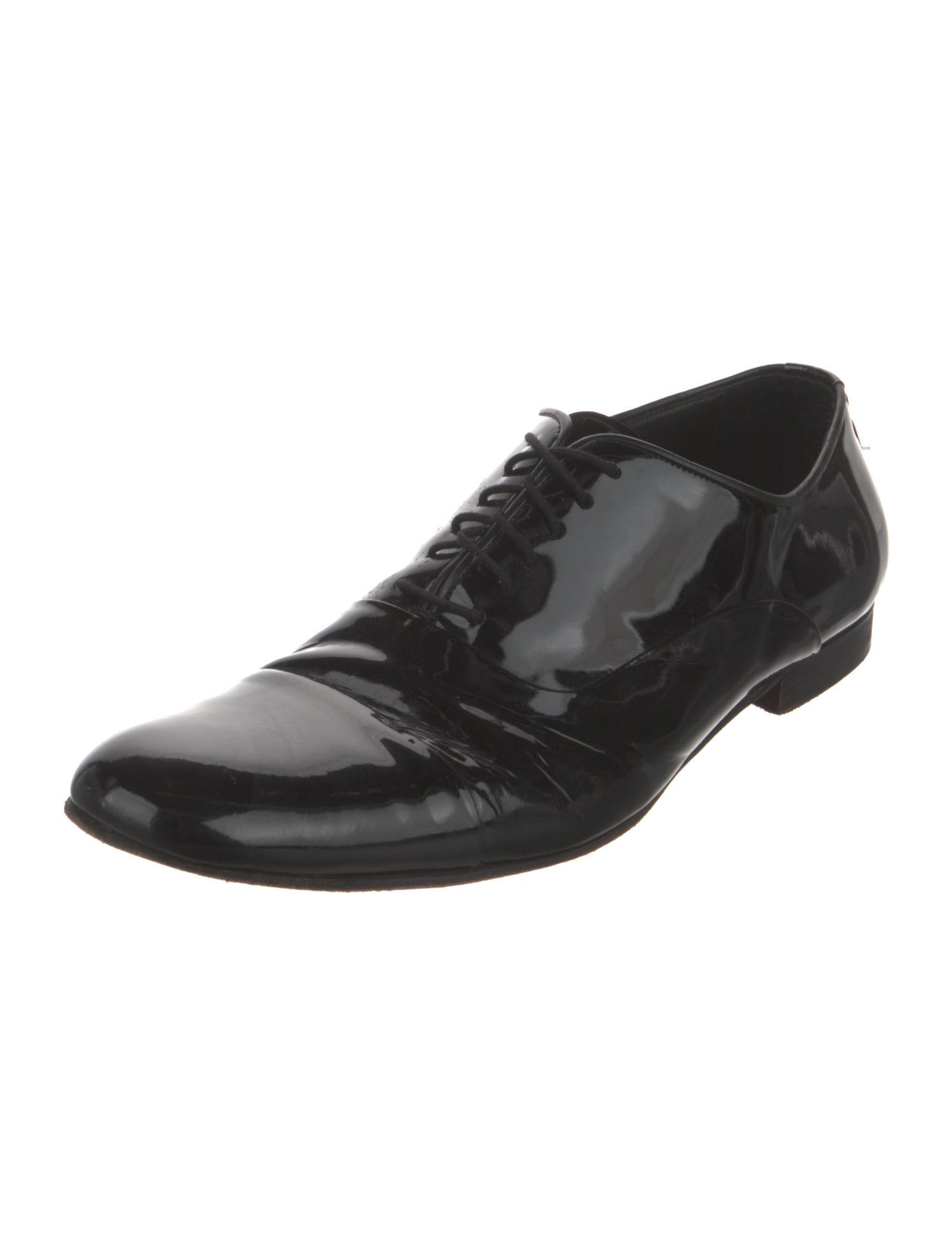 Roberto Cavalli Patent Leather Oxfords