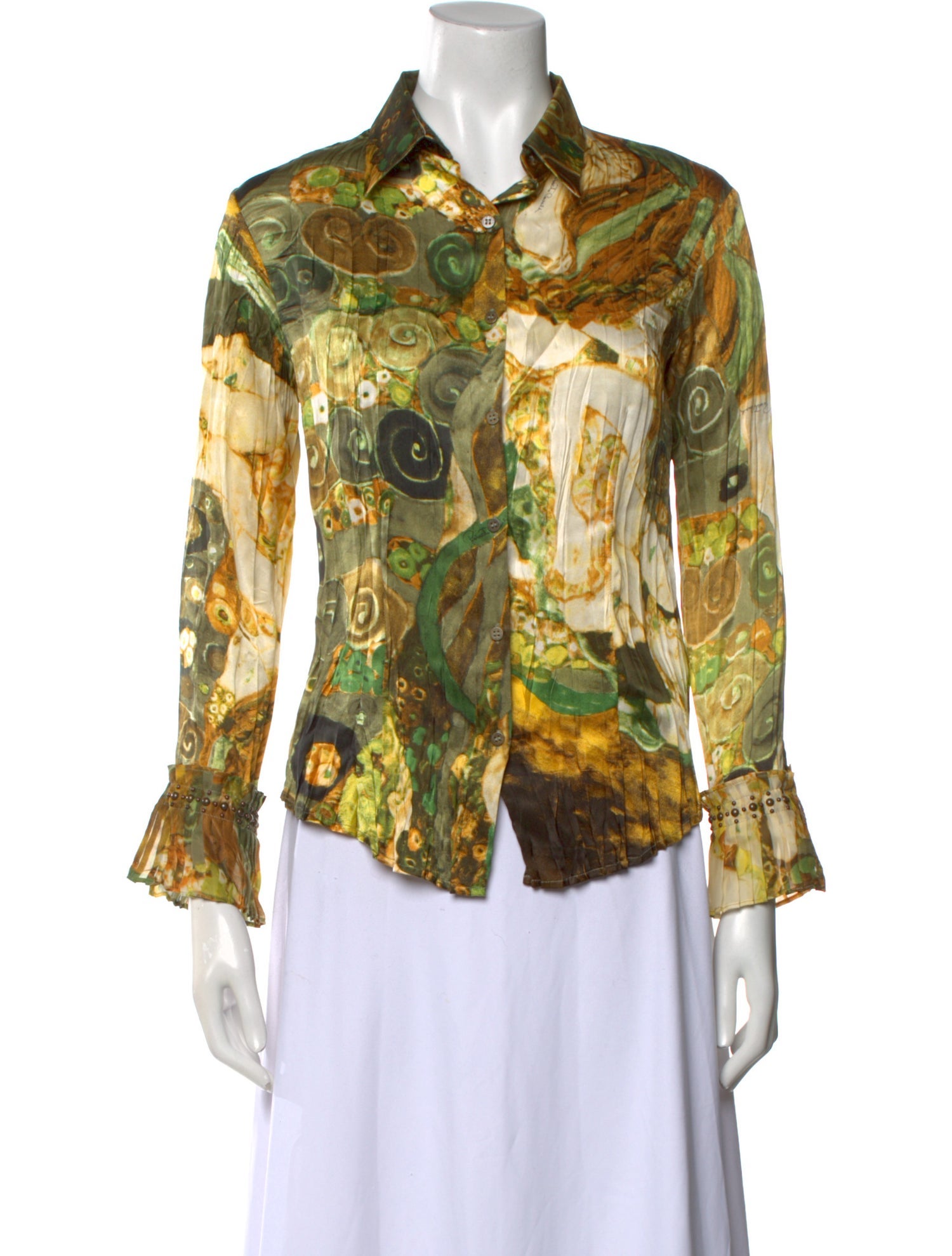 Roberto Cavalli Vintage 2005 Button-Up Top