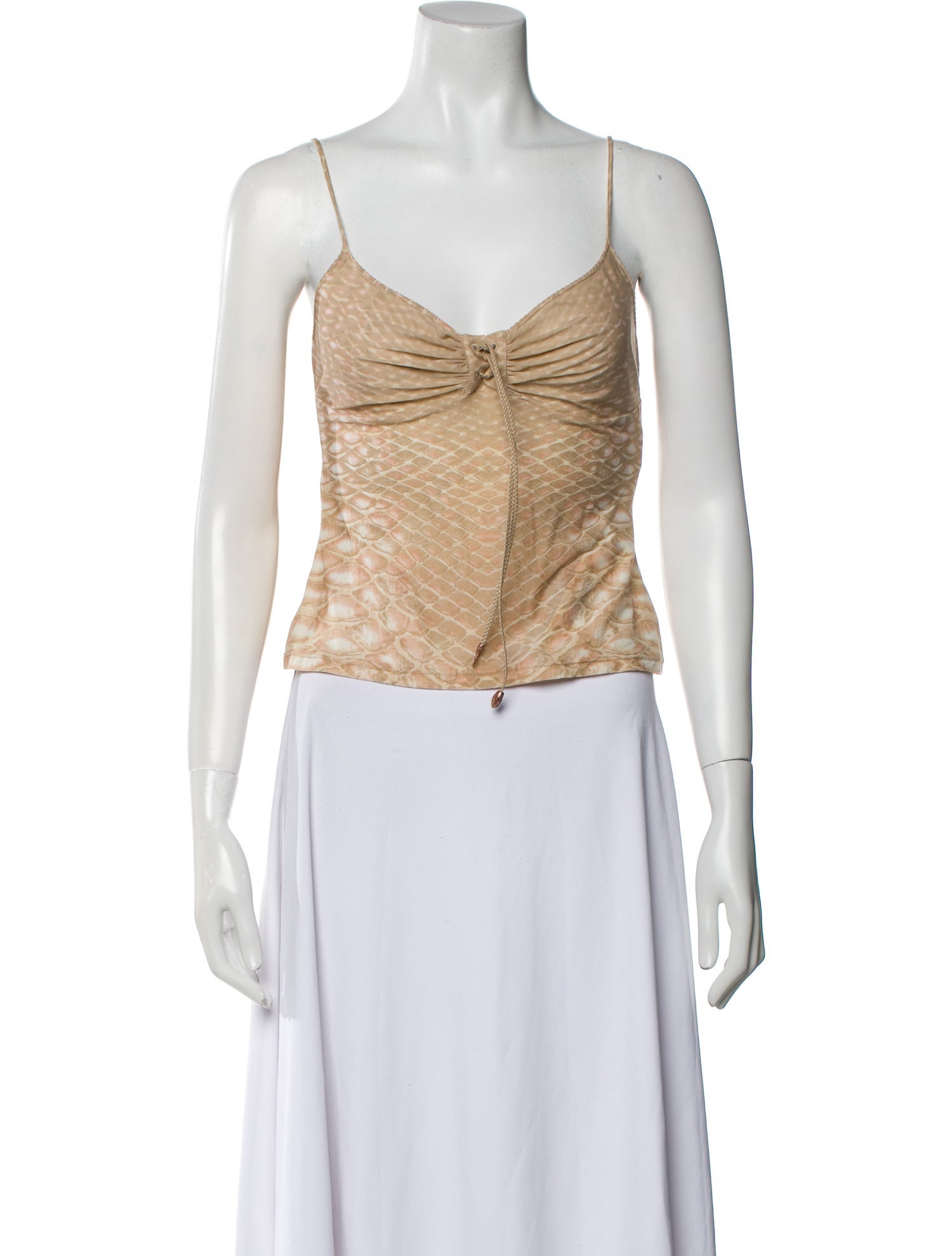 Roberto Cavalli Vintage Late 1990's - Early 2000's Crop Top