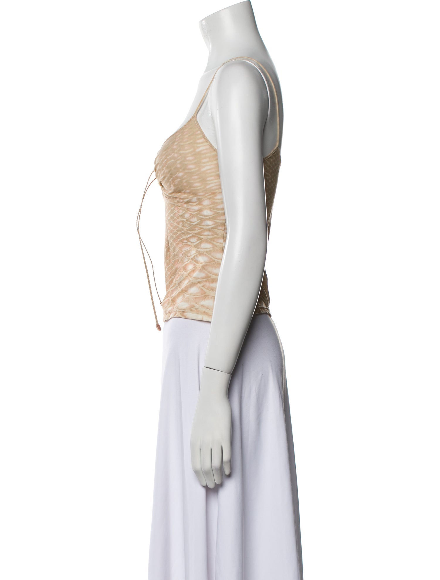 Roberto Cavalli Vintage Late 1990's - Early 2000's Crop Top