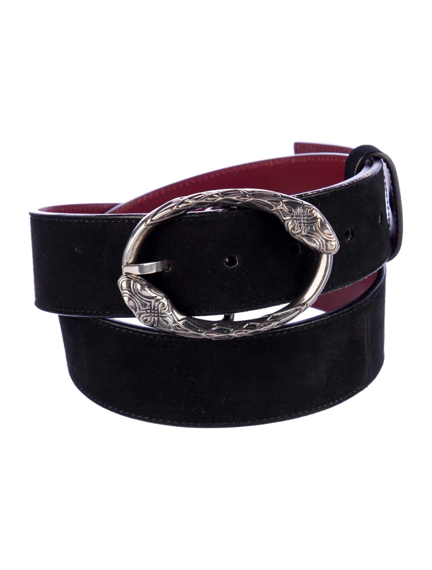Roberto Cavalli Suede Belt