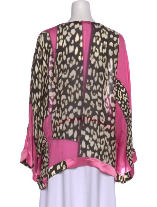 Roberto Cavalli Silk Printed Blouse