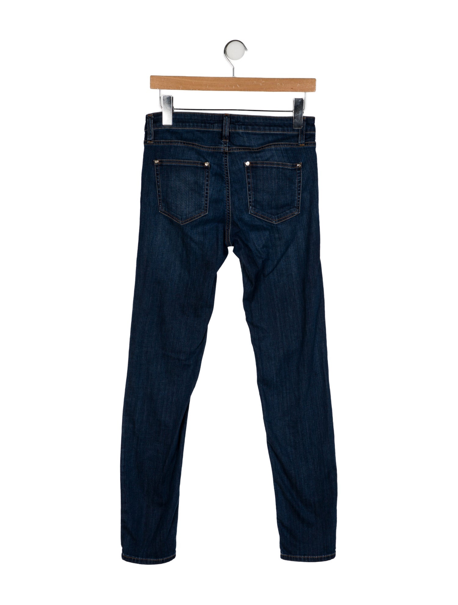 Roberto Cavalli Mid-Rise Skinny Leg Jeans