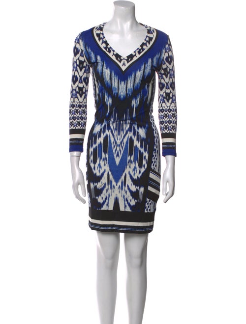 Roberto Cavalli Printed Mini Dress