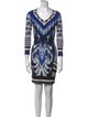Roberto Cavalli Printed Mini Dress