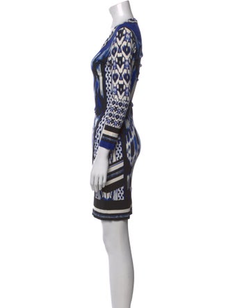 Roberto Cavalli Printed Mini Dress