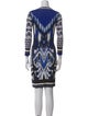 Roberto Cavalli Printed Mini Dress