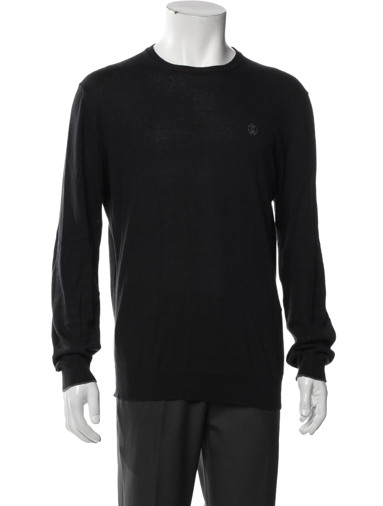 Roberto Cavalli Crew Neck Long Sleeve Pullover