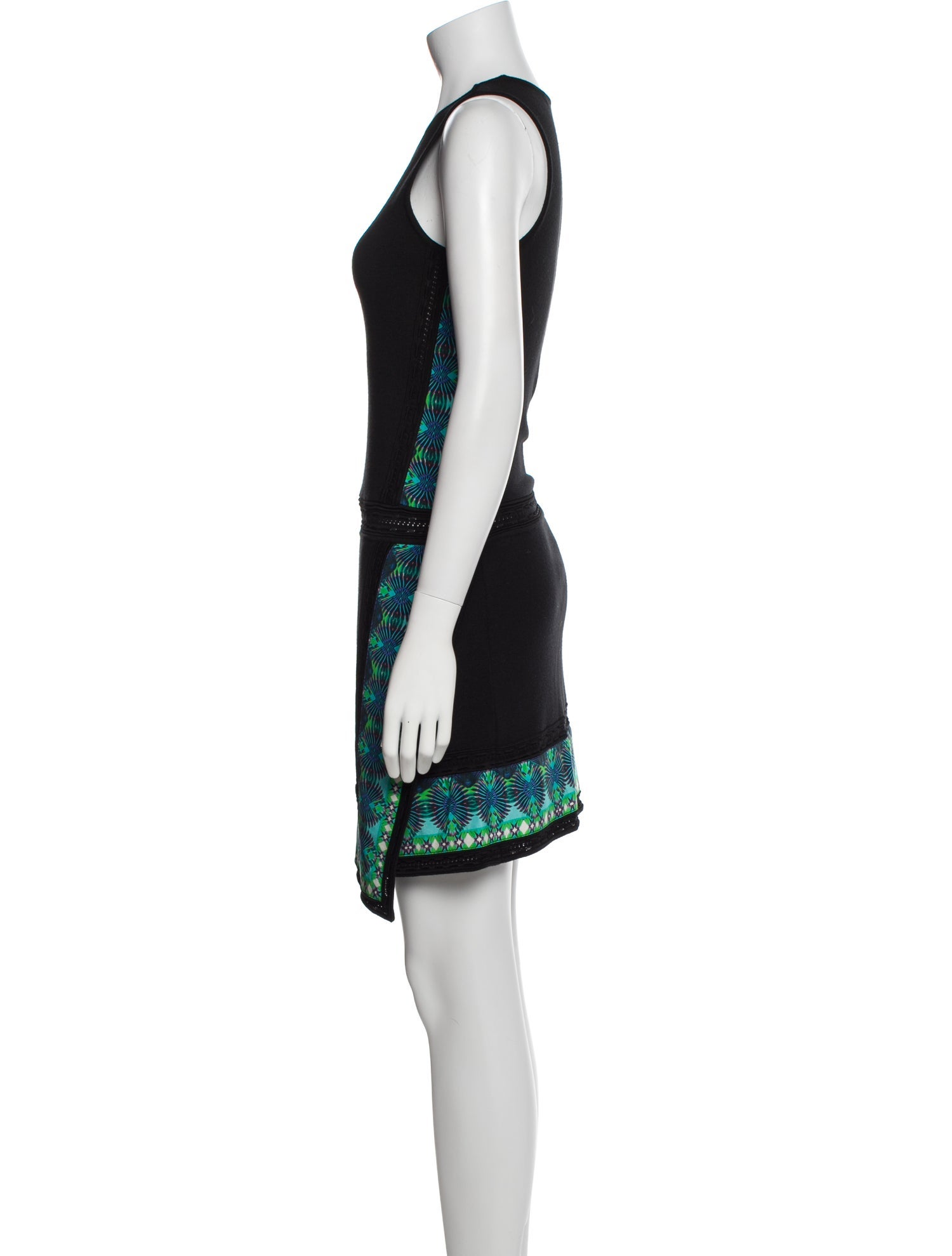 Roberto Cavalli Wool Mini Dress