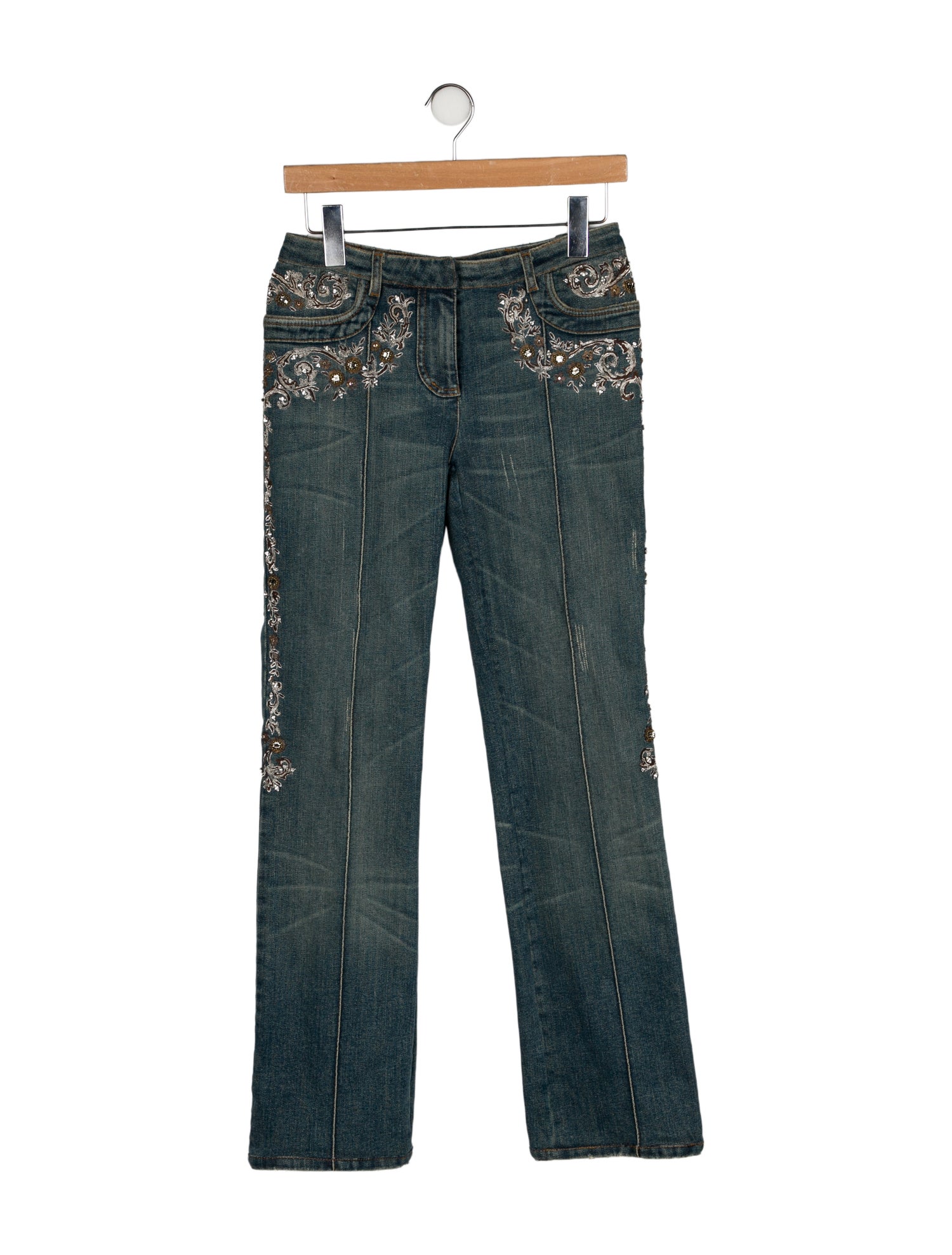 Roberto Cavalli Vintage Straight Leg Jeans