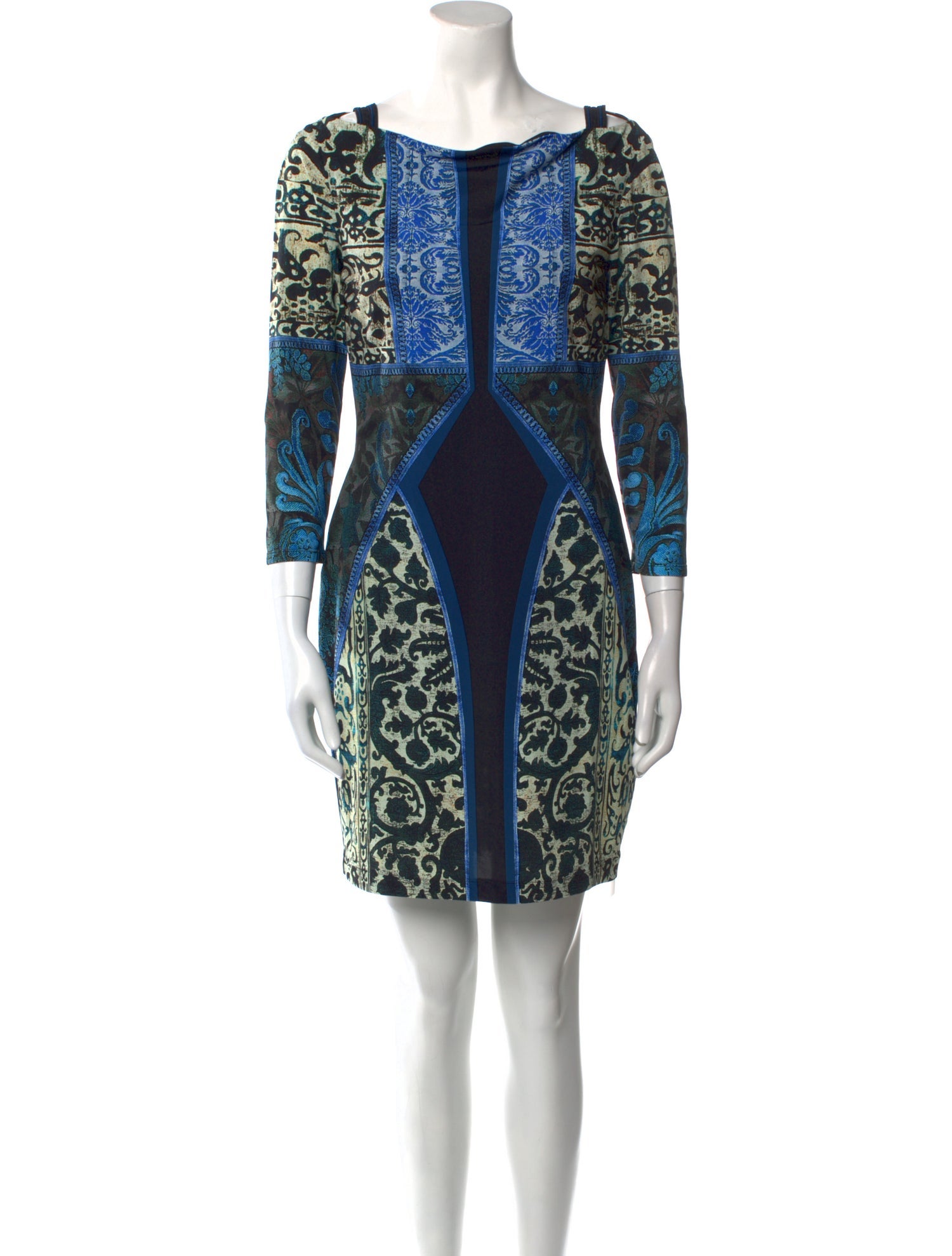 Roberto Cavalli Printed Mini Dress