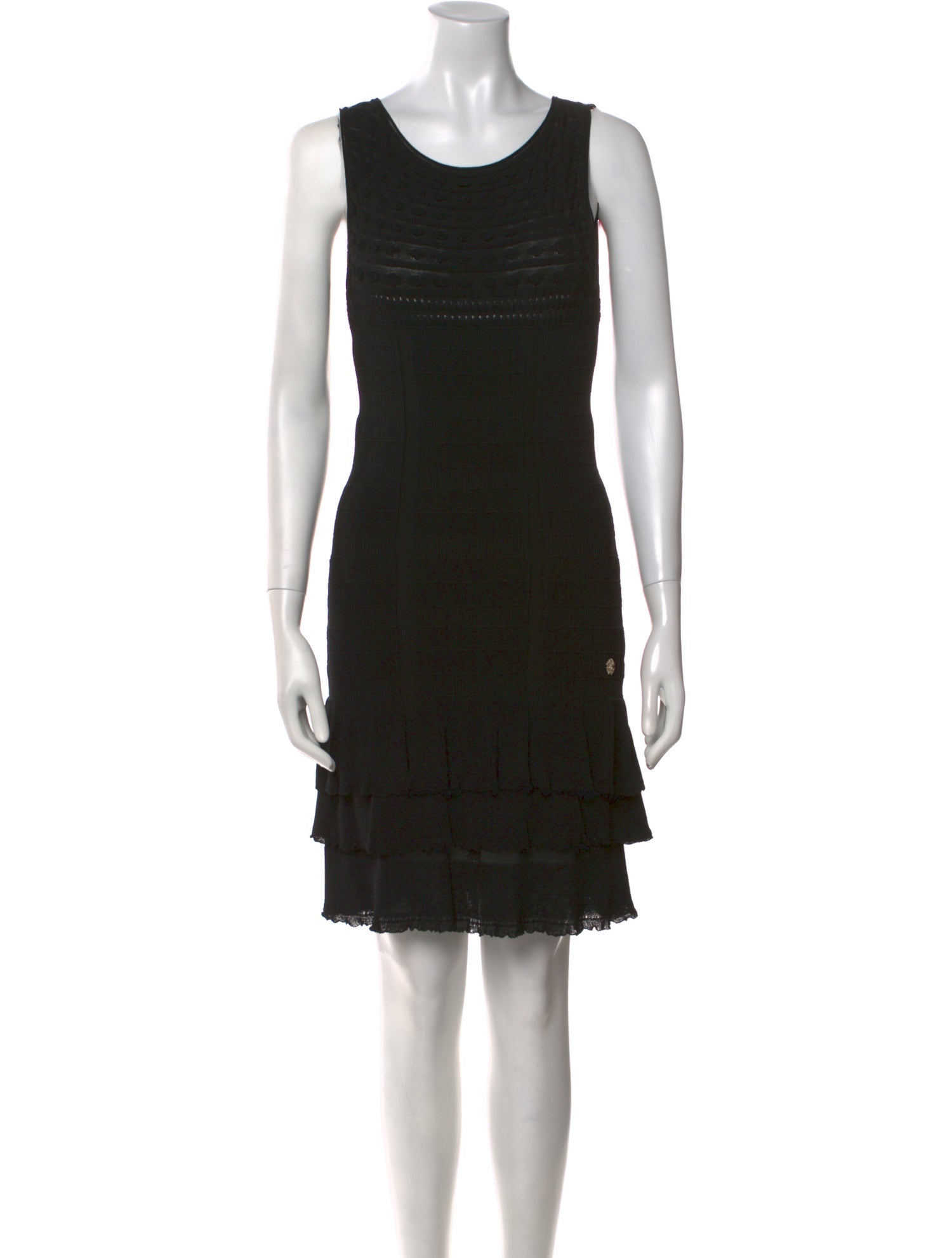 Roberto Cavalli Wool Mini Dress