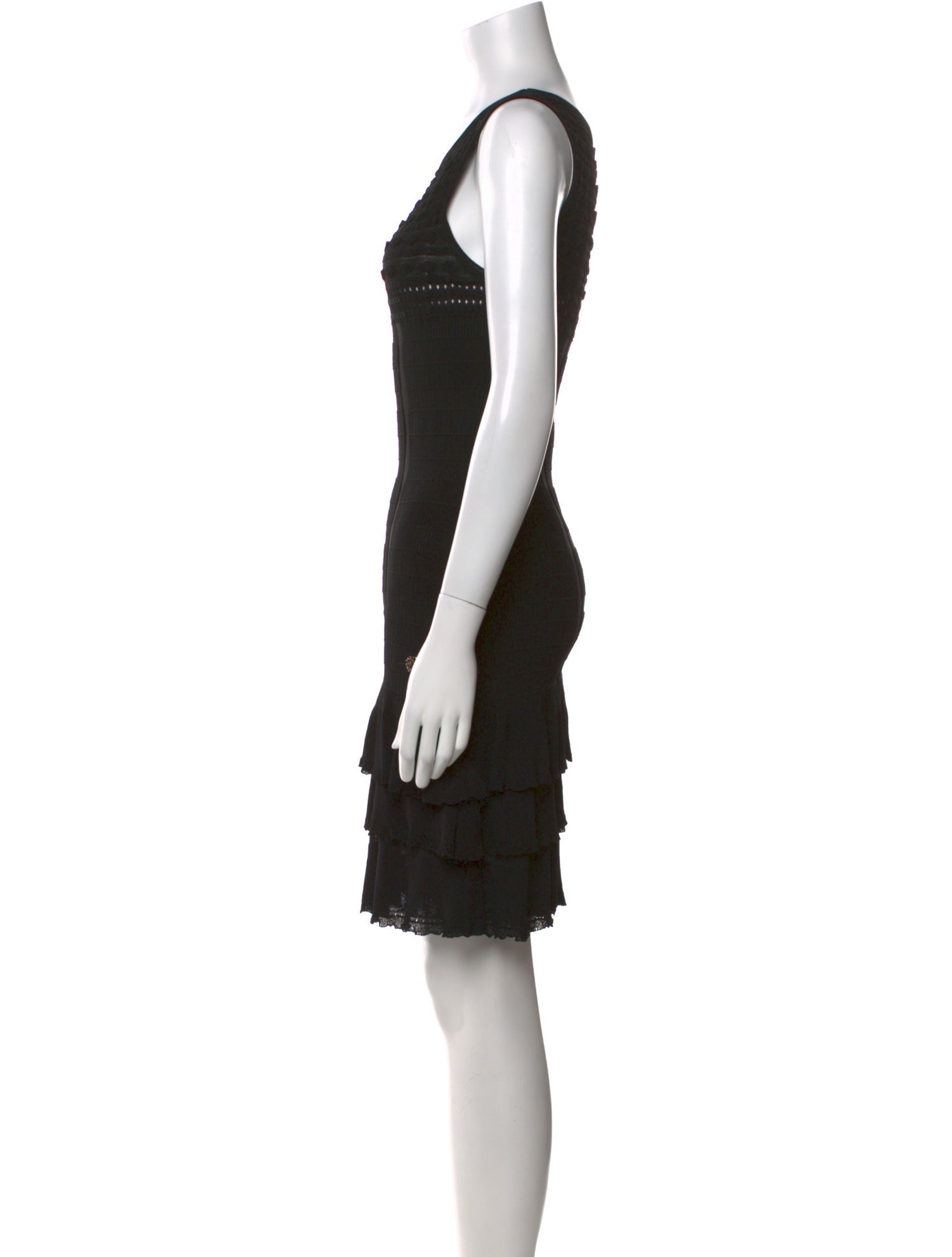 Roberto Cavalli Wool Mini Dress