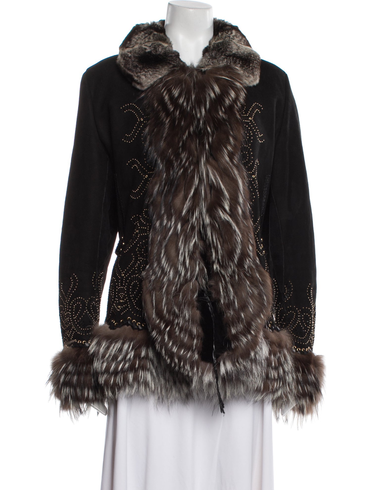Roberto Cavalli Vintage 2006 Fur Jacket