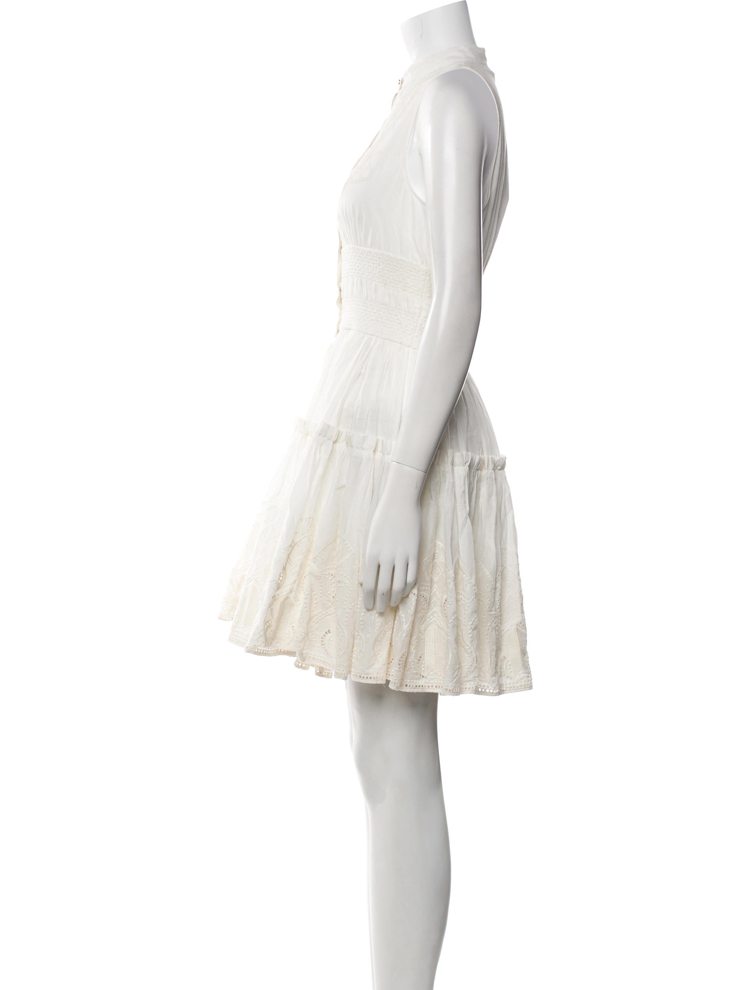 Roberto Cavalli Mock Neck Mini Dress w/ Tags