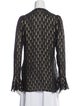 Roberto Cavalli Silk Printed Blouse
