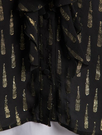 Roberto Cavalli Silk Printed Blouse