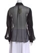 Roberto Cavalli Long Sleeve Button-Up Top