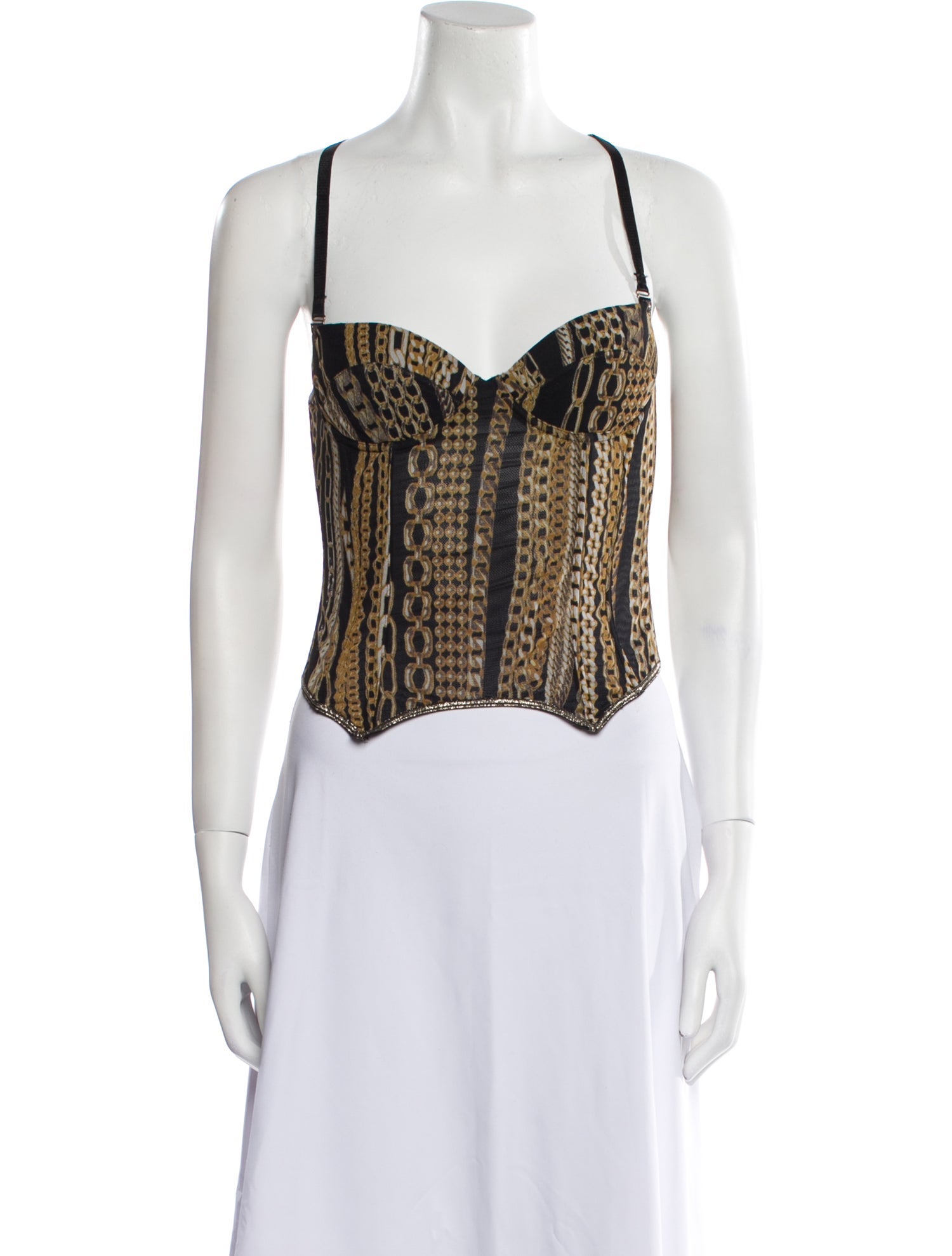 Roberto Cavalli Vintage 2003 Crop Top