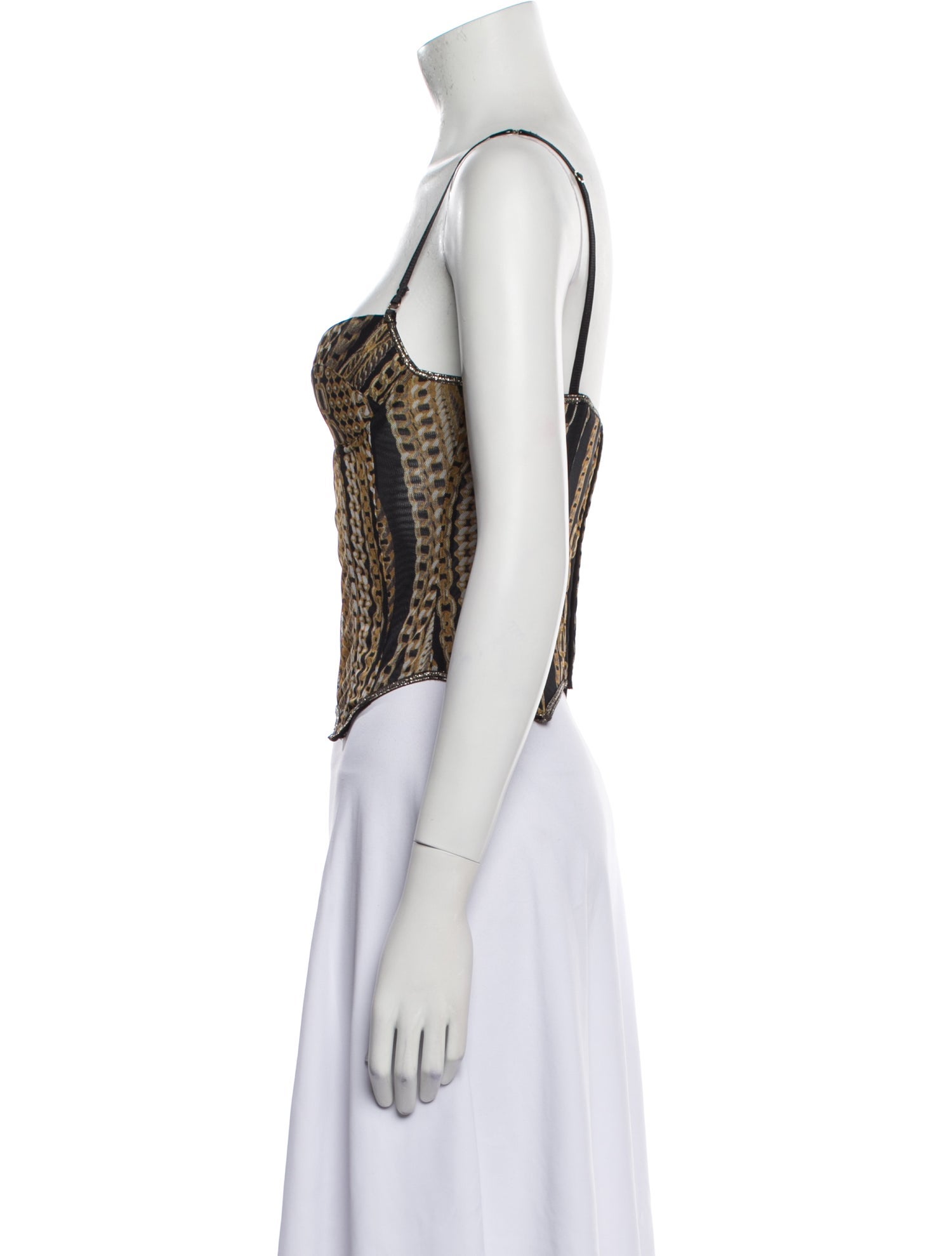 Roberto Cavalli Vintage 2003 Crop Top