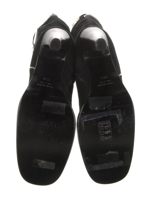 Roberto Cavalli Suede Patterned Boots