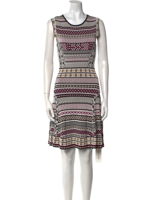 Roberto Cavalli Silk Knee-Length Dress