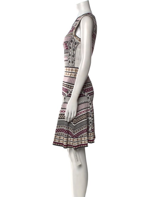 Roberto Cavalli Silk Knee-Length Dress