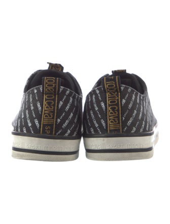 Roberto Cavalli Canvas Printed Sneakers