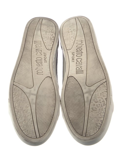 Roberto Cavalli Canvas Printed Sneakers